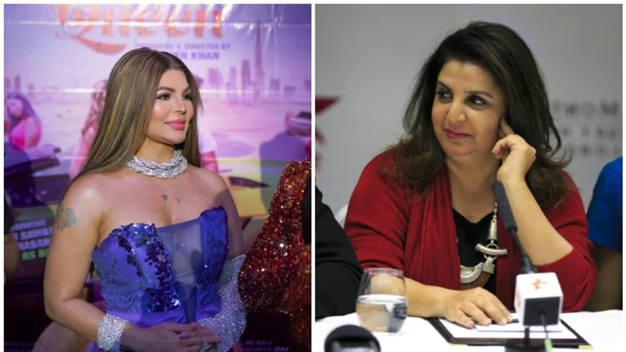 Rakhi Sawant Calls Farah Khan Her 'Sugar Mummy' And Shah Rukh, Salman Her 'Godfathers' Rakhi Sawant Calls Farah Khan Her 'Sugar Mummy' And Shah Rukh, Salman Her 'Godfathers'