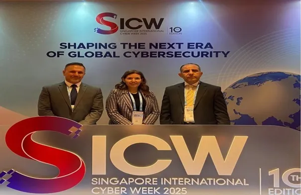الأردن وسنغافورة يبحثان فرص التعاون خلال أسبوع الأمن السيبراني الدولي الأردن وسنغافورة يبحثان فرص التعاون خلال أسبوع الأمن السيبراني الدولي