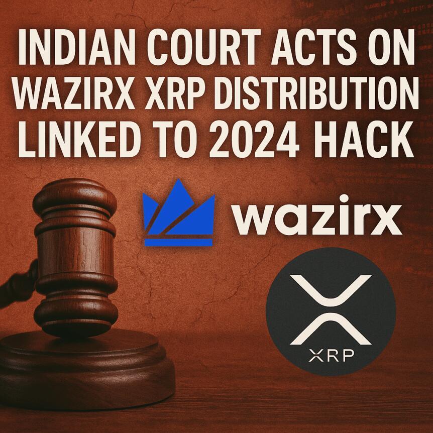Indian Court Acts On Wazirx XRP Distribution Linked To 2024 Hack Indian Court Acts On Wazirx XRP Distribution Linked To 2024 Hack