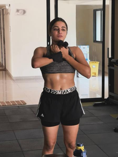 Wamiqa Gabbi Has A New Challenge For Her Trainer Wamiqa Gabbi Has A New Challenge For Her Trainer