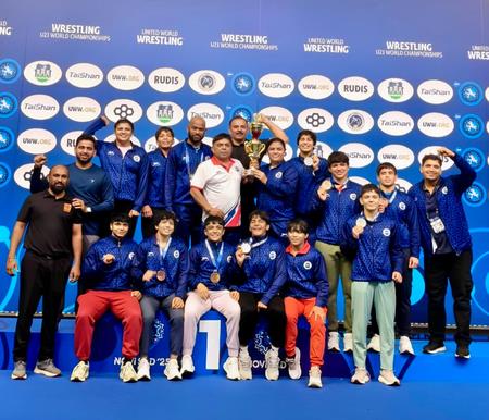 U-23 World Wrestling C'ship: Sujeet Wins Gold Medal    Women's Team Secure Team Title U-23 World Wrestling C'ship: Sujeet Wins Gold Medal    Women's Team Secure Team Title