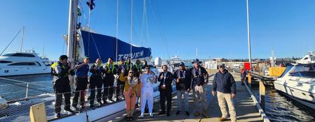 IASV Triveni: All-Women Tri-Service Sailing Vessel Reaches Australia IASV Triveni: All-Women Tri-Service Sailing Vessel Reaches Australia