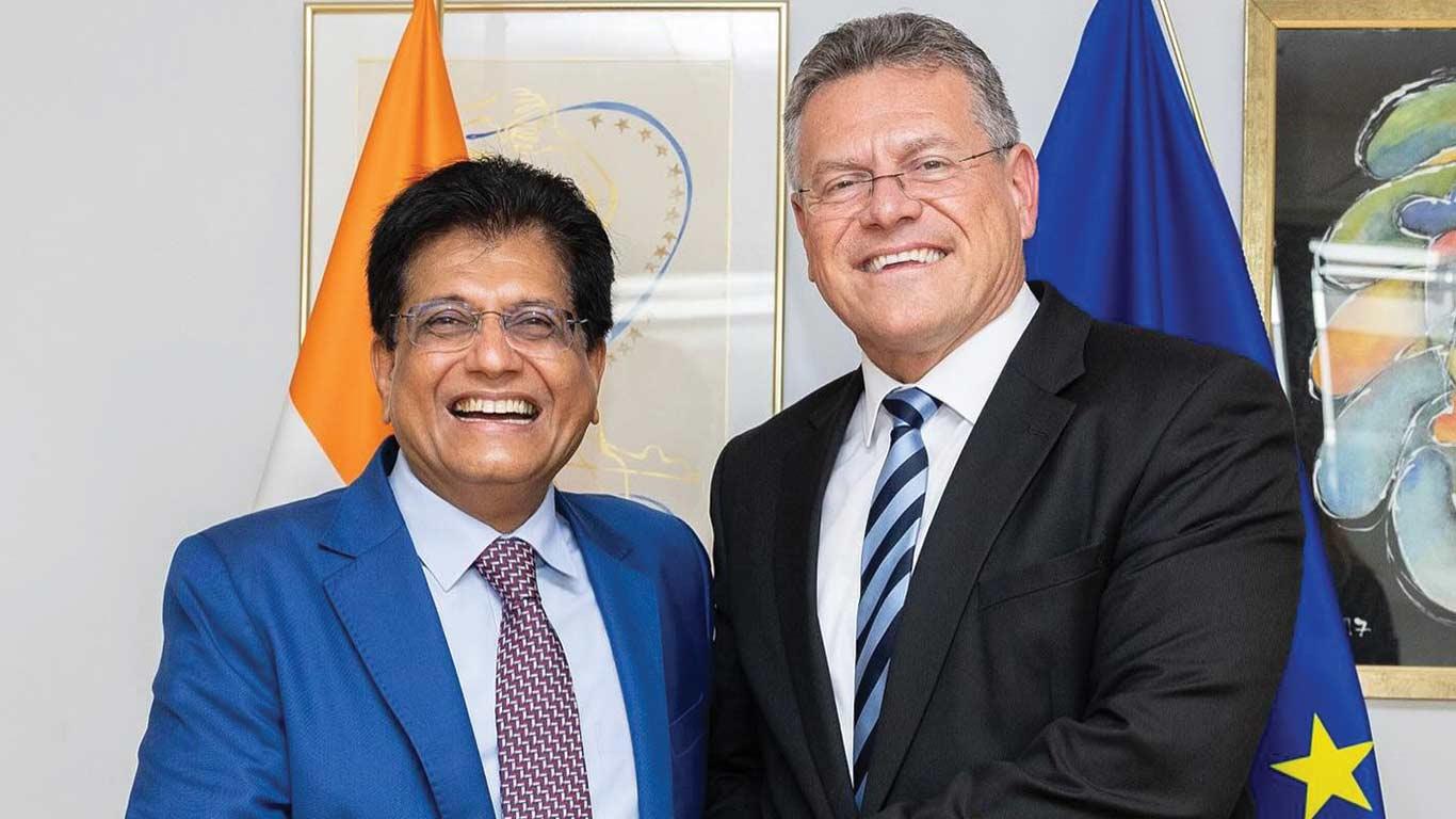 Goyal, Šef?Ovi? To Hold Strategic Talks In Brussels To Advance Indiaeu FTA Negotiations Goyal, Šef?Ovi? To Hold Strategic Talks In Brussels To Advance Indiaeu FTA Negotiations