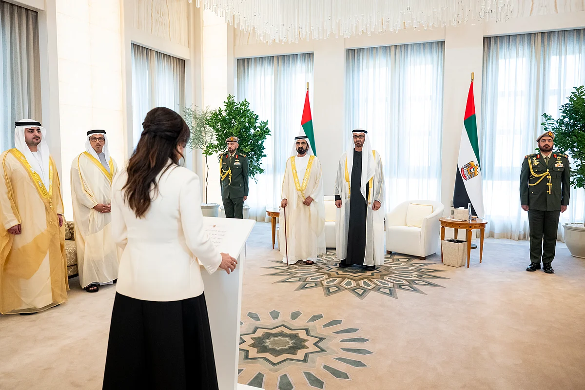 Before UAE President, Three Ministers Take Their Constitutional Oaths To Office  Before UAE President, Three Ministers Take Their Constitutional Oaths To Office