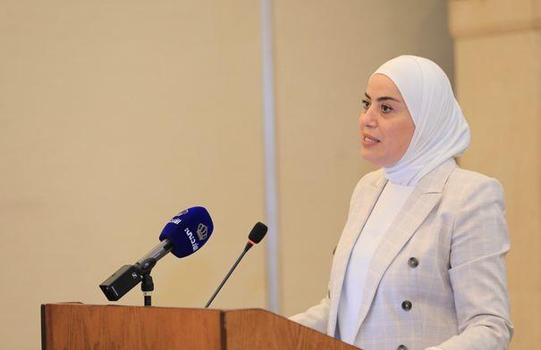 وزيرة التنمية الاجتماعية تفتتح أعمال الجلسة النقاشية حول مشاركة المرأة في قانون الإدارة المحلية وزيرة التنمية الاجتماعية تفتتح أعمال الجلسة النقاشية حول مشاركة المرأة في قانون الإدارة المحلية