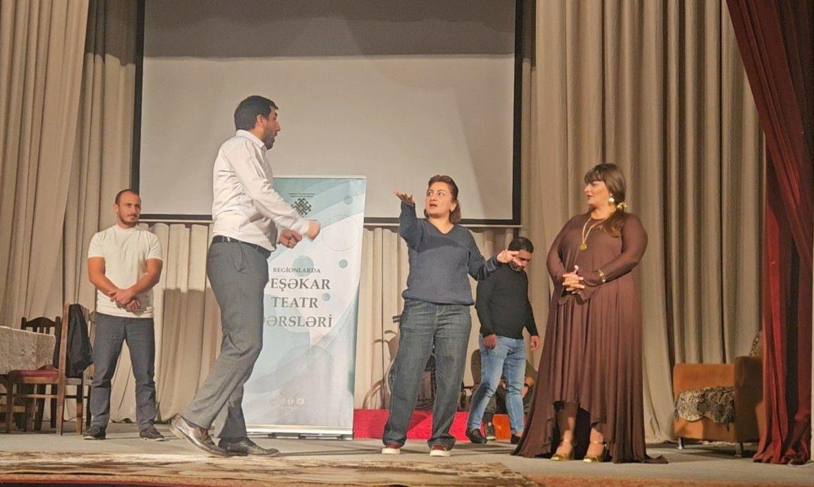Professional Theater Workshops Held In Agdam Professional Theater Workshops Held In Agdam