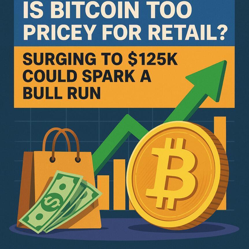 Is Bitcoin Too Pricey For Retail? Surging To $125K Could Spark A Bull Run Is Bitcoin Too Pricey For Retail? Surging To $125K Could Spark A Bull Run