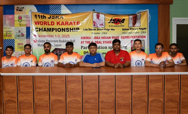 India's Team To Compete At JSKA Karate World Championship 2025, Matsuyama, Japan Announced India's Team To Compete At JSKA Karate World Championship 2025, Matsuyama, Japan Announced