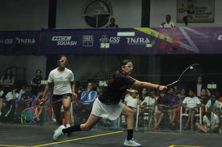 Sub-Jr/Jr National Squash: Qualifier Anika Stuns U-19 Girls' Top Seed Unnati Tripathi Sub-Jr/Jr National Squash: Qualifier Anika Stuns U-19 Girls' Top Seed Unnati Tripathi