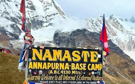 Nepal Halts Treks To Annapurna Base Camp As Snowfall Poses Risk Nepal Halts Treks To Annapurna Base Camp As Snowfall Poses Risk