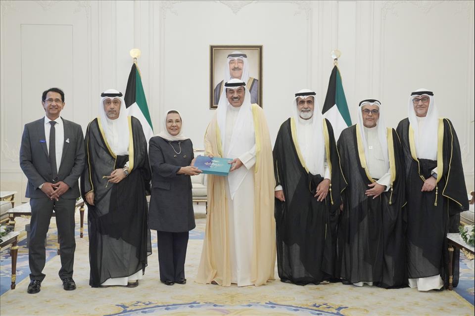Kuwait Crown Prince Receives Abdullah Al-Salem University Board Kuwait Crown Prince Receives Abdullah Al-Salem University Board