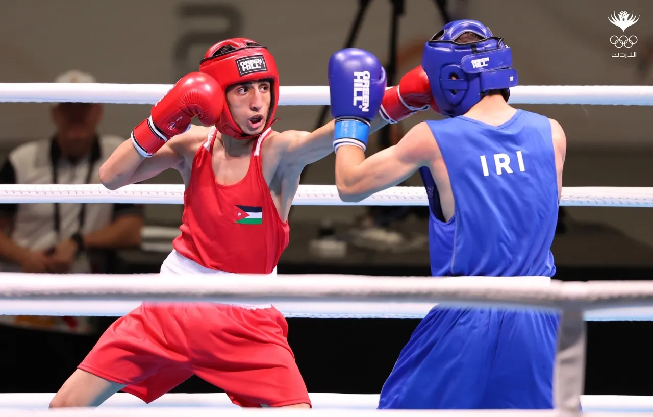 الأردني المشاعلة يظفر ببرونزية الملاكمة في دورة الألعاب الآسيوية للشباب الأردني المشاعلة يظفر ببرونزية الملاكمة في دورة الألعاب الآسيوية للشباب