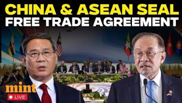 China And ASEAN Sign Upgraded Free Trade Pact To Counter Impact Of Trump Tariffs China And ASEAN Sign Upgraded Free Trade Pact To Counter Impact Of Trump Tariffs