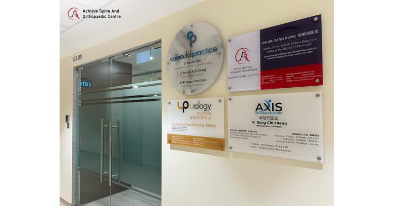 Achieve Spine & Orthopaedic Centre Expands With New Clinic At Mount Alvernia Hospital Achieve Spine & Orthopaedic Centre Expands With New Clinic At Mount Alvernia Hospital