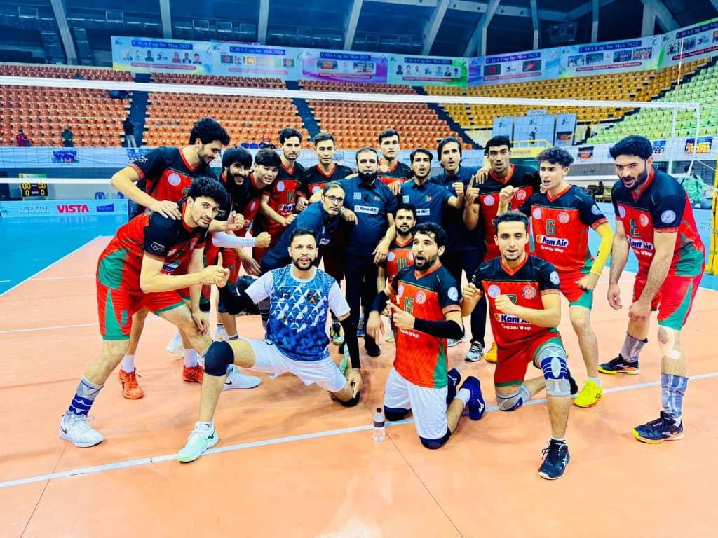 Afghanistan To Face Turkmenistan In CAVA Volleyball Final Today Afghanistan To Face Turkmenistan In CAVA Volleyball Final Today