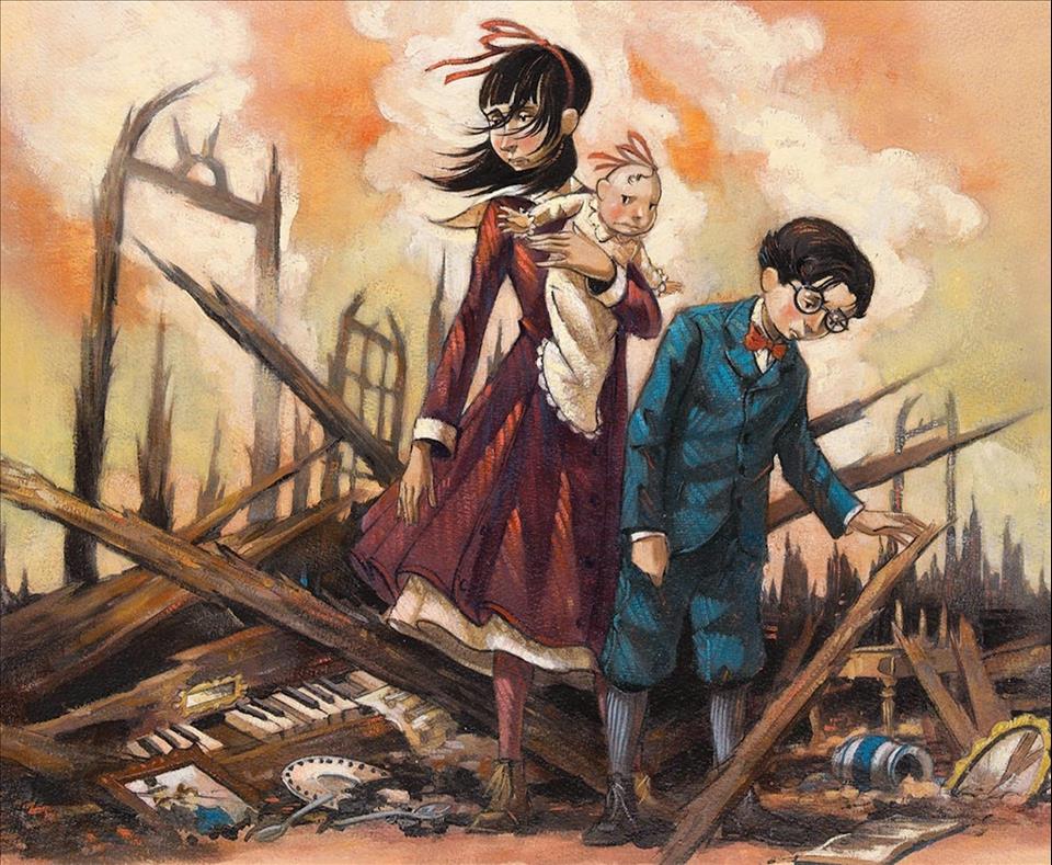 Scary Stories For Kids: A Series Of Unfortunate Events Taught Me That Grief Can't Be Understood But Can Be Managed Brett Helquist/HarperCollins