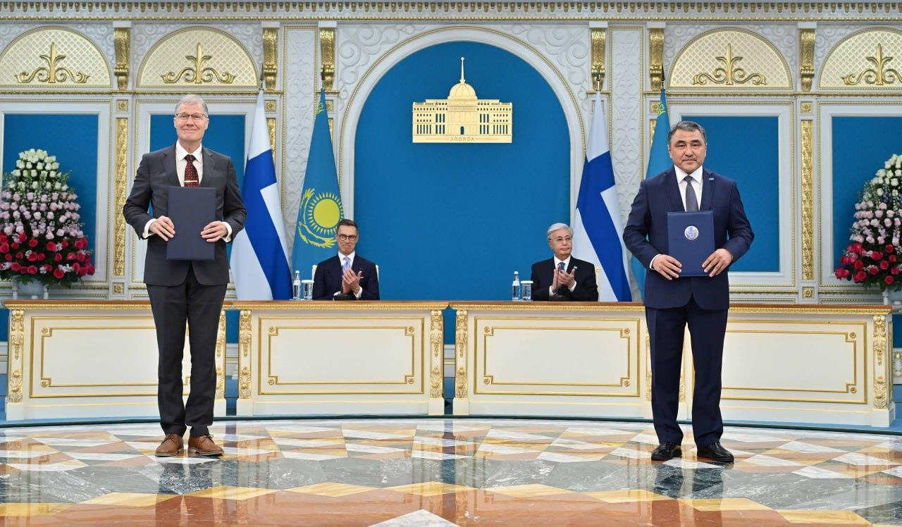 Kazakhstan, Finland Agree To Co-Op In Peaceful Nuclear Energy, Oil Spill Cleanup Kazakhstan, Finland Agree To Co-Op In Peaceful Nuclear Energy, Oil Spill Cleanup