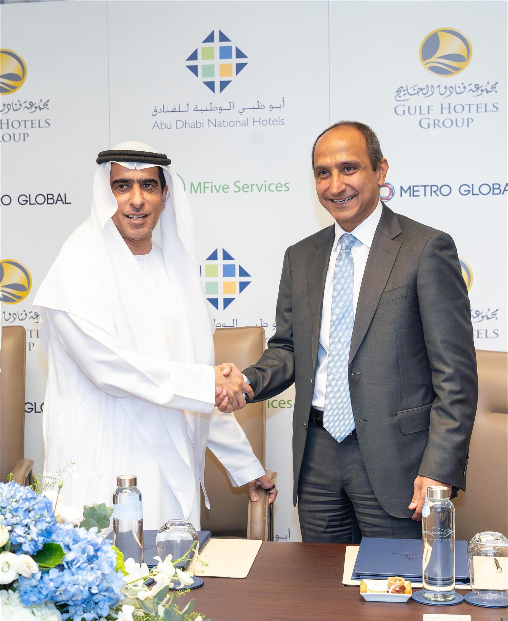 Gulf Hotels Group Partners with Abu Dhabi National Hotels and Metro Global to Launch MFive Services in Bahrain Gulf Hotels Group Partners with Abu Dhabi National Hotels and Metro Global to Launch MFive Services in Bahrain
