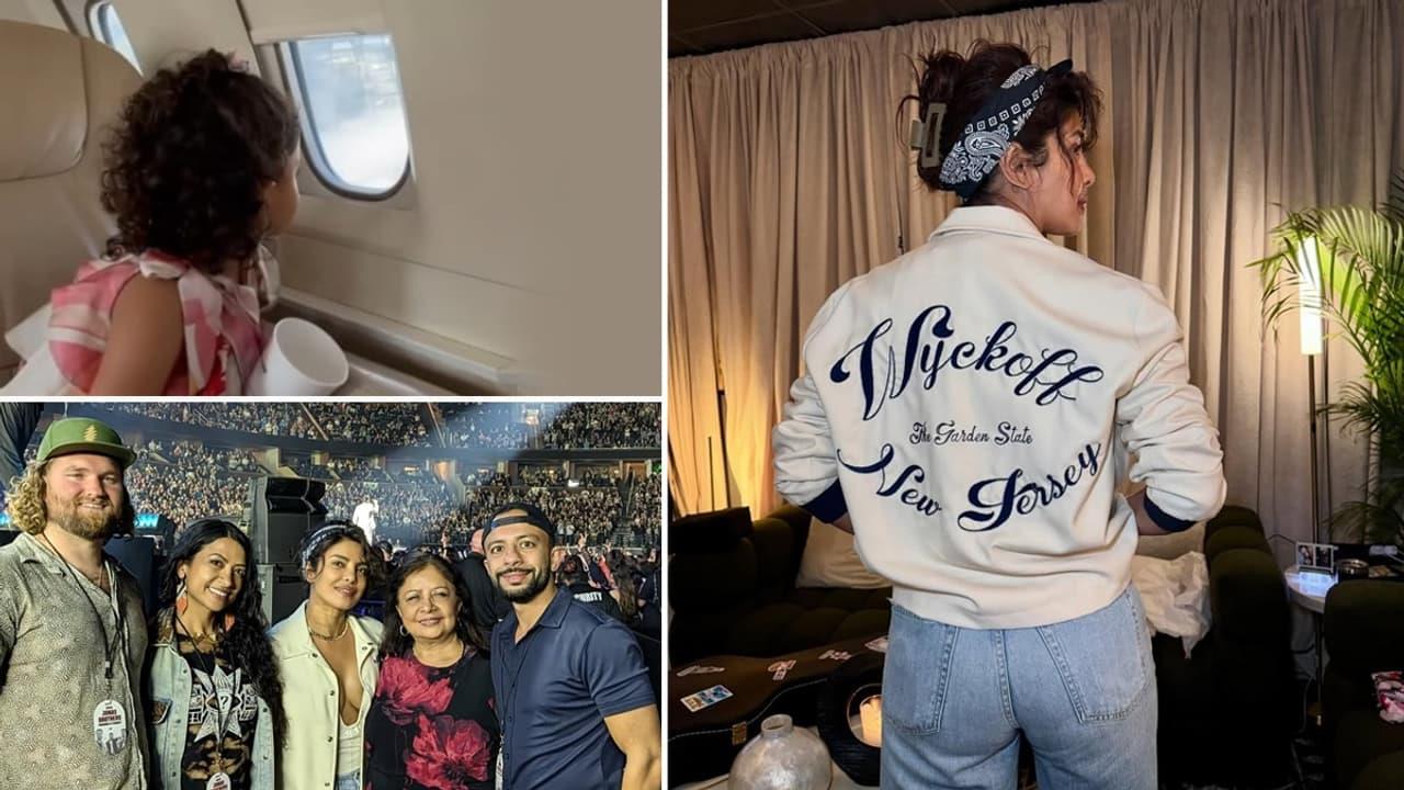 PHOTOS: Priyanka Chopra, Malti At Nick Jonas' Concert    Here Are Some Adorable Moments PHOTOS: Priyanka Chopra, Malti At Nick Jonas' Concert    Here Are Some Adorable Moments