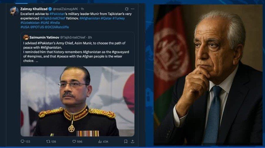 Zalmay Khalilzad Shares Fake Post Targeting Pakistan, Prompts Online Backlash Zalmay Khalilzad Shares Fake Post Targeting Pakistan, Prompts Online Backlash