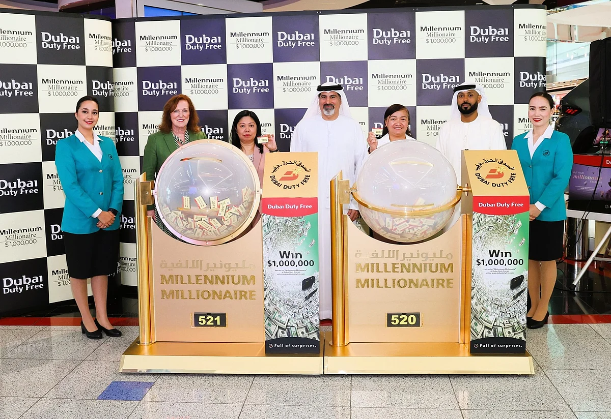 Mumbai And Kuwait-Based Indians Win $1 Million Each In Dubai Duty Free Draw