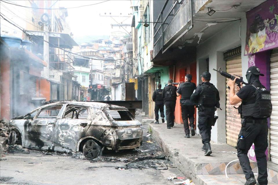 Latin America Is Reviving The 'Iron Fist' Approach To Law Enforcement Iron fist: the aftermatch of the October 28 raid in Rio de Janeiro/          ZUMA Press, Inc./Alamy Live News