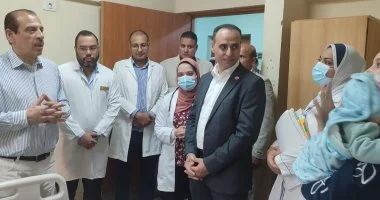 صرف مكافأة أسبوعين للعاملين بمستشفى بني سويف التخصصي صرف مكافأة أسبوعين للعاملين بمستشفى بني سويف التخصصي