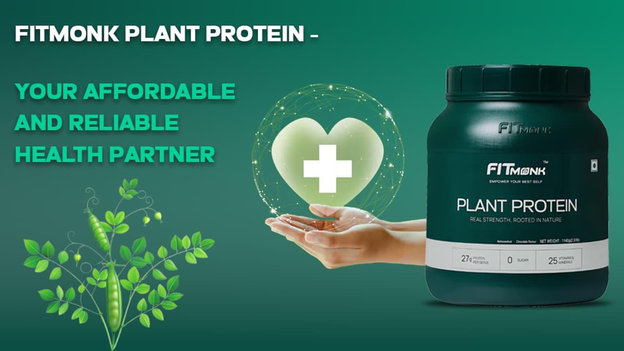 Fitmonk Plant Protein  Your Affordable And Reliable Health Partner Fitmonk Plant Protein  Your Affordable And Reliable Health Partner