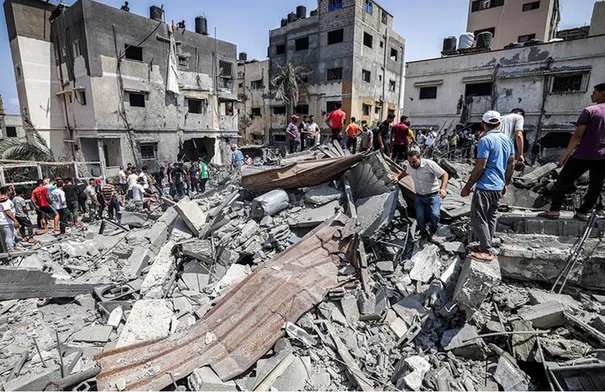 استشهاد 4 فلسطينيين جراء عدوان الاحتلال المتواصل على غزة استشهاد 4 فلسطينيين جراء عدوان الاحتلال المتواصل على غزة