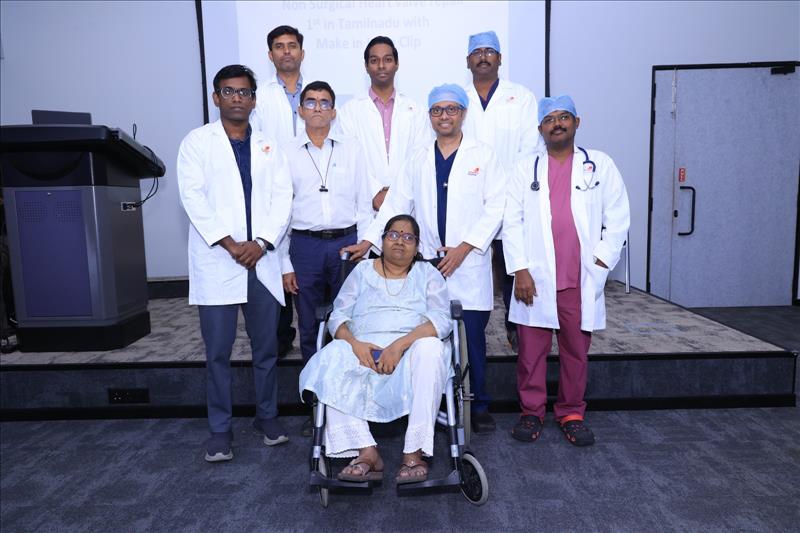 Kauvery Hospital, Radial Road Achieves Breakthrough In India's First Homegrown Mitral Clip Kauvery Hospital, Radial Road Achieves Breakthrough In India's First Homegrown Mitral Clip
