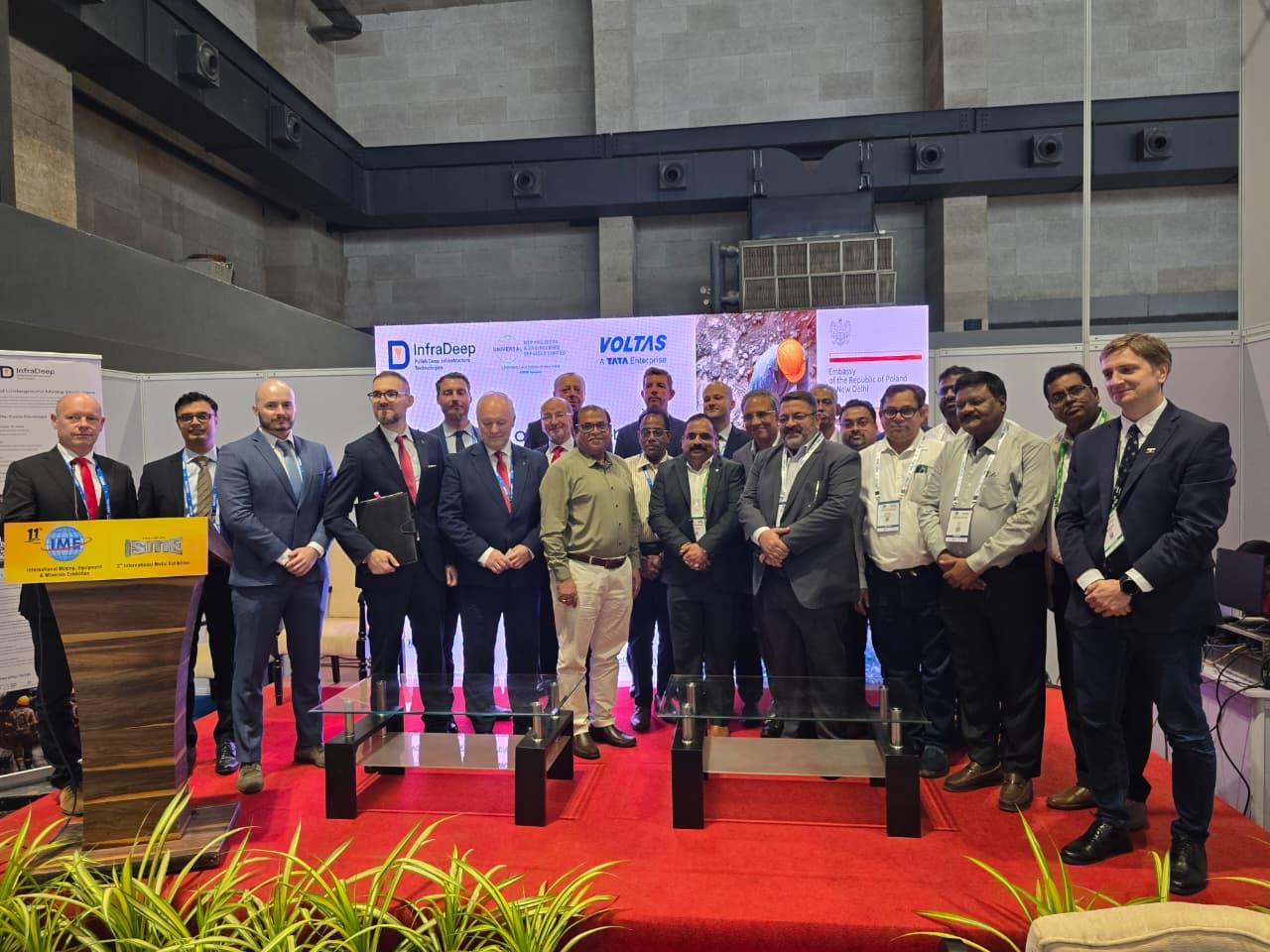UMPESL And Infradeep Consortium Poland Forge Strategic Partnership At International Mining Exhibition 2025 UMPESL And Infradeep Consortium Poland Forge Strategic Partnership At International Mining Exhibition 2025