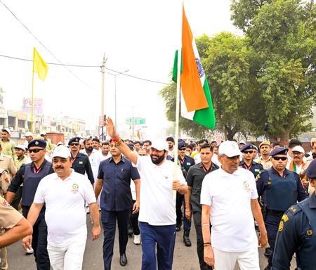 National Unity Day Celebrated With Enthusiasm In Haryana National Unity Day Celebrated With Enthusiasm In Haryana