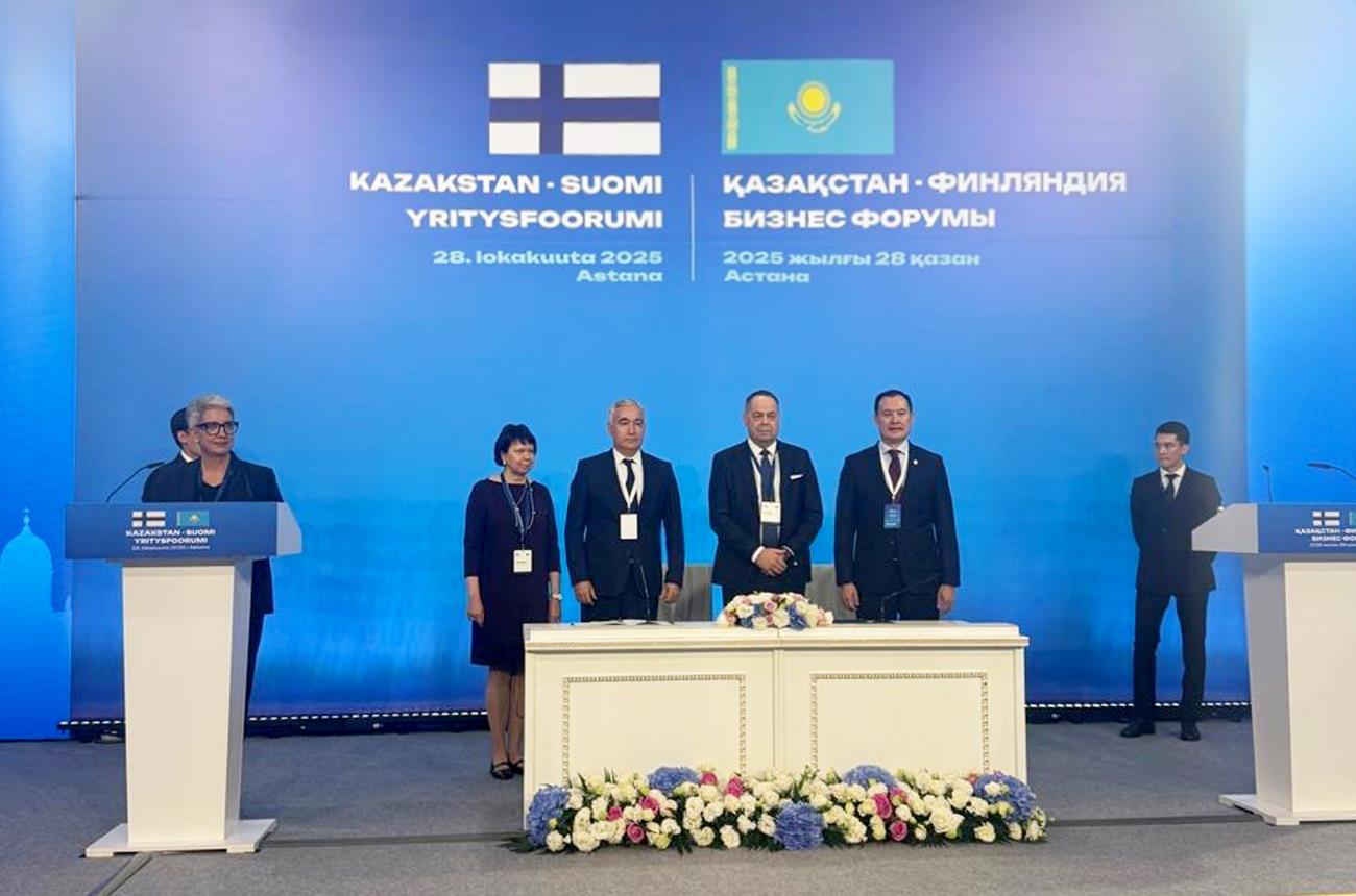 Finland's Lamor, Kazakhstan To Boost Cooperation On Oil Spill Management In Caspian Sea Finland's Lamor, Kazakhstan To Boost Cooperation On Oil Spill Management In Caspian Sea