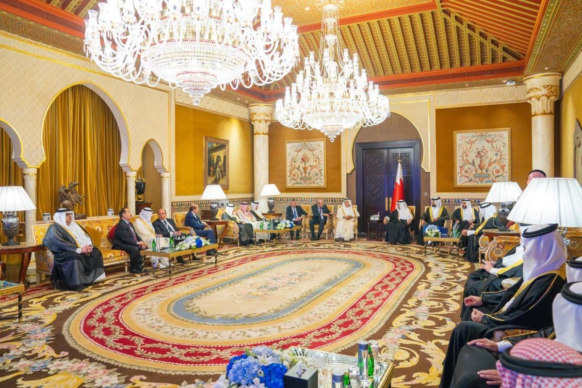 Crown Prince, Prime Minister Of Bahrain Meets Minister Of State For Foreign Affairs Crown Prince, Prime Minister Of Bahrain Meets Minister Of State For Foreign Affairs