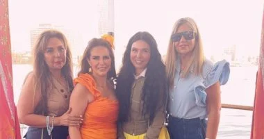 دينا وبوسي شلبي فى عيد ميلاد ابنة دنيا عبد العزيز دينا وبوسي شلبي فى عيد ميلاد ابنة دنيا عبد العزيز