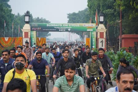 46Th Edition Of 'Fit India Sundays On Cycle' Highlights Connection Between Fitness And Environment