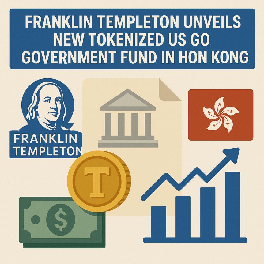 Franklin Templeton Unveils New Tokenized US Government Fund In Hong Kong