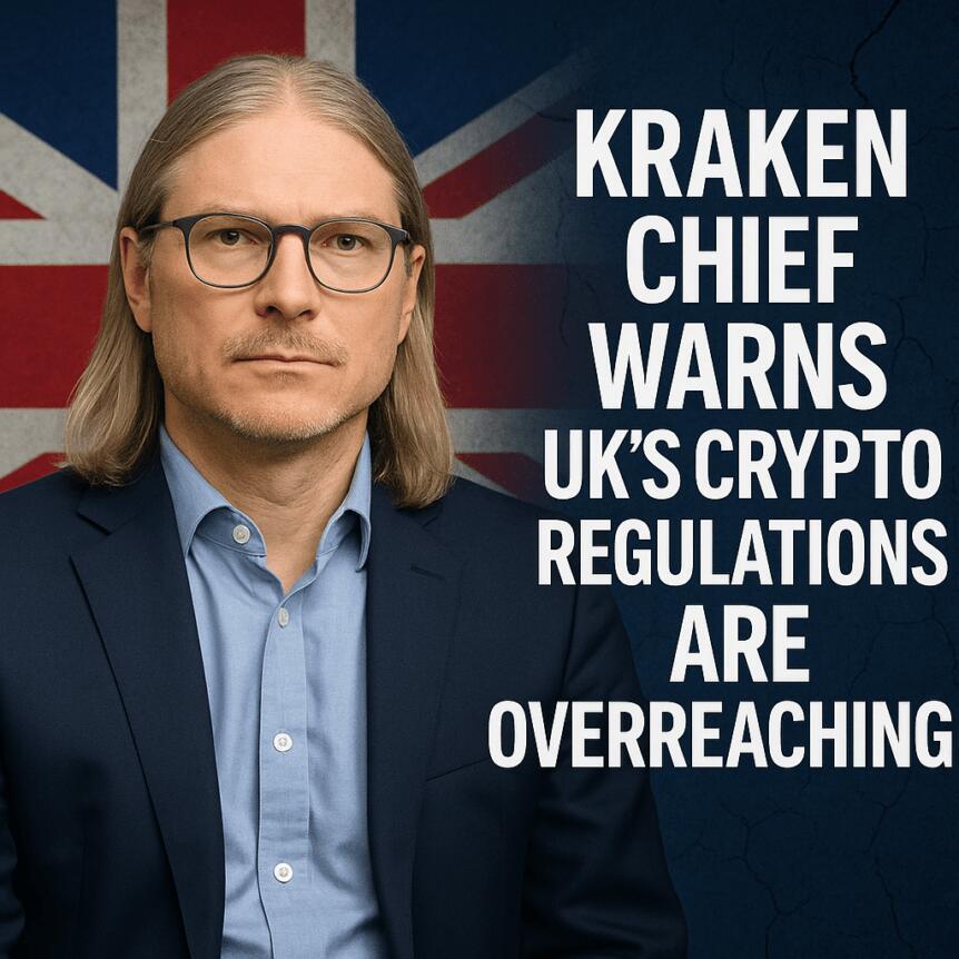 Kraken Chief Warns UK's Crypto Regulations Are Overreaching