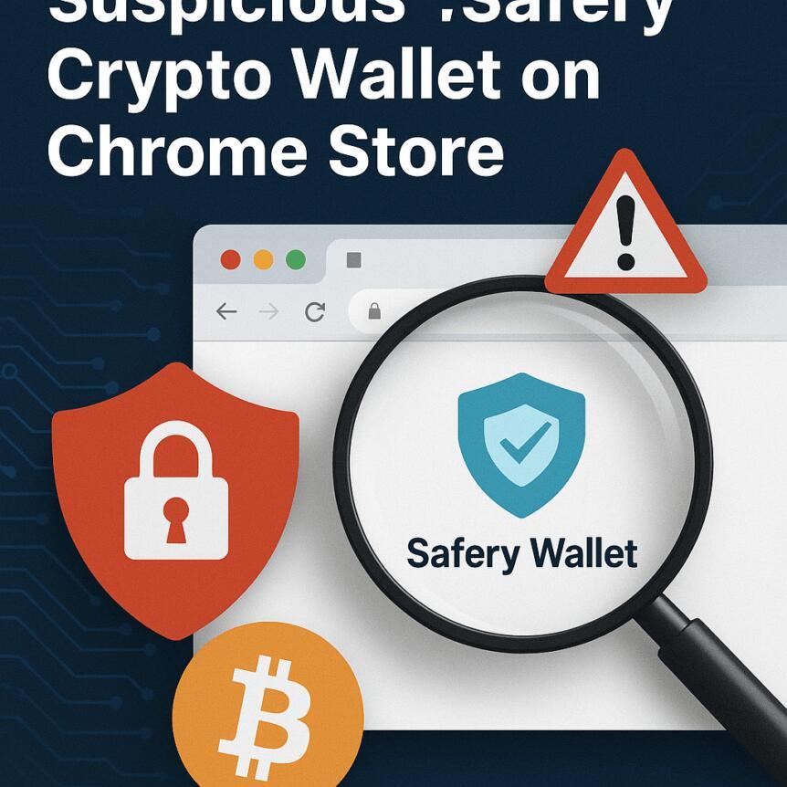 Security Experts Uncover Suspicious Safery Crypto Wallet On Chrome Store