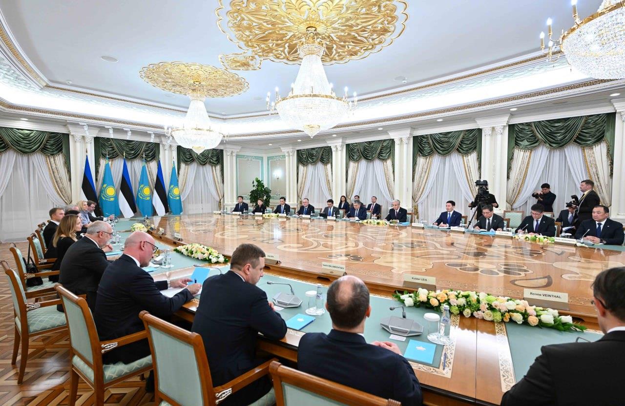 Kazakhstan, Estonia Discuss Trade, AI, And Industrial Co-Op