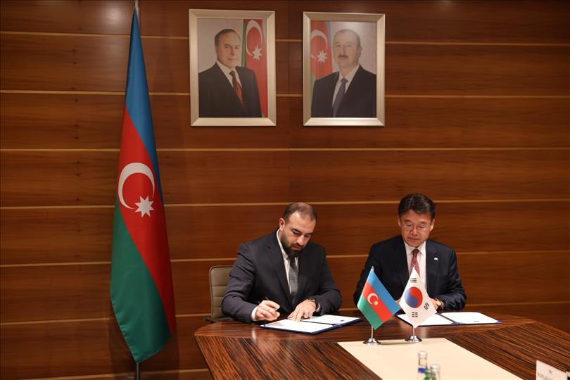 Azerbaijani Finance Ministry, South Korean Fiscal Information Service Ink Mou (PHOTO)
