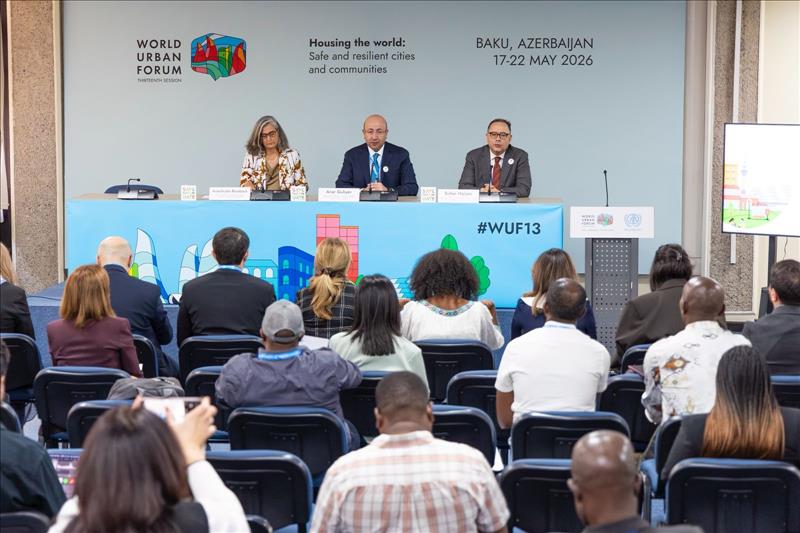 UN-Habitat And Azerbaijan Share WUF13 Preparation Process With Media In Nairobi (PHOTO)