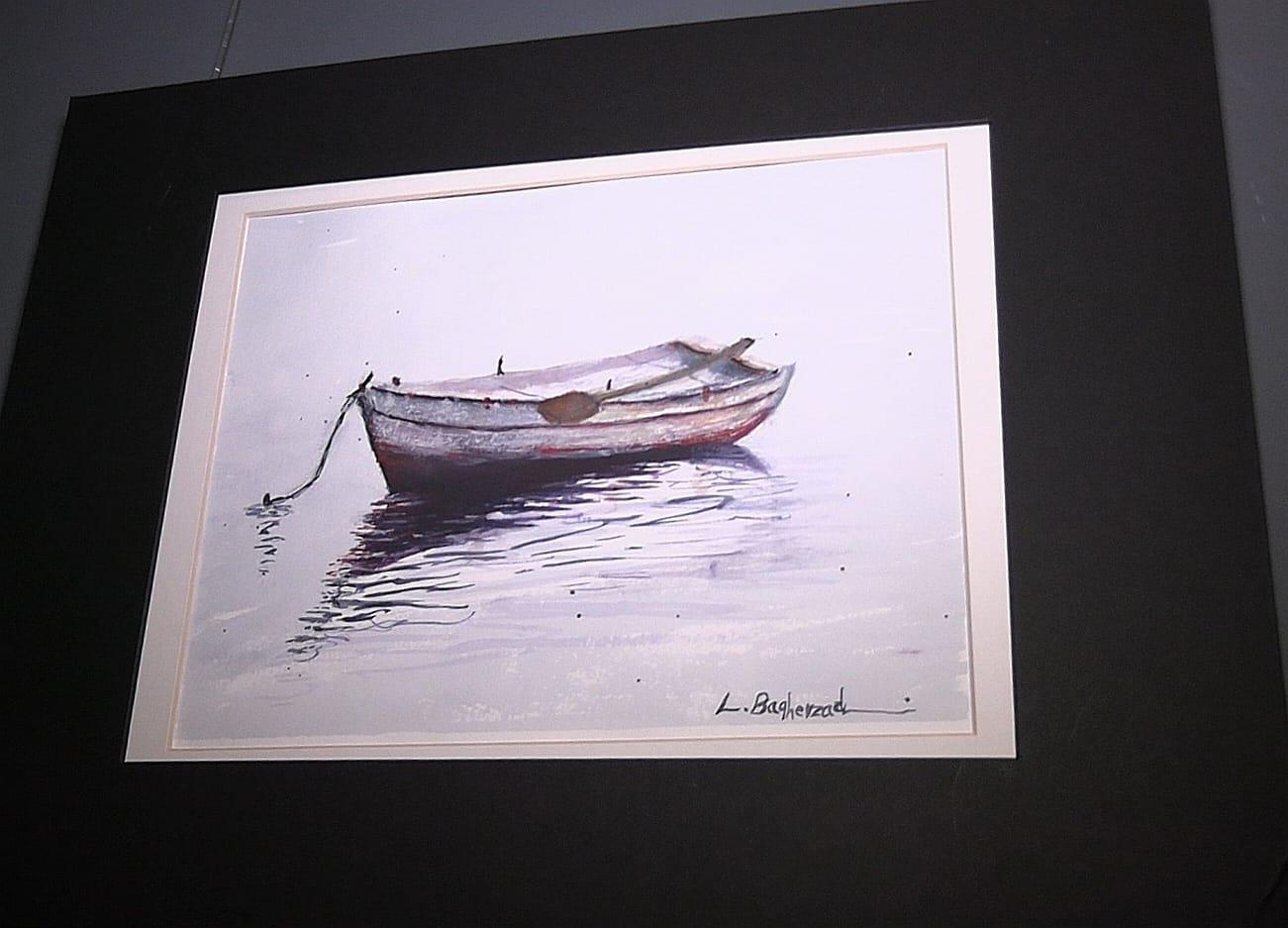 Azerbaijani Painter From U.S. Exhibits Her Works In Baku's Icherisheher (PHOTO)