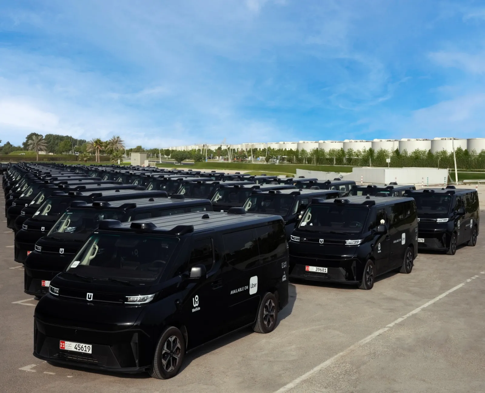 Weride And Uber Launch Middle East's First Fully Driverless Robotaxi Commercial Operations In Abu Dhabi, UAE