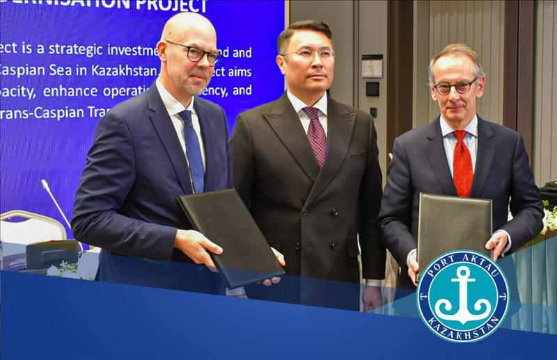 EU Grant Backs TITR Expansion Through Kazakhstan's Aktau Port
