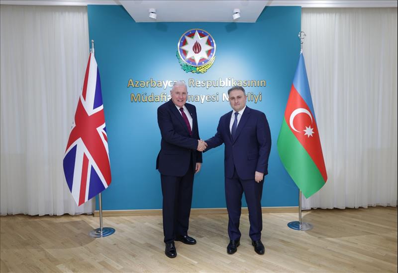 Azerbaijan And UK Parley Defense Industry Cooperation (PHOTO)