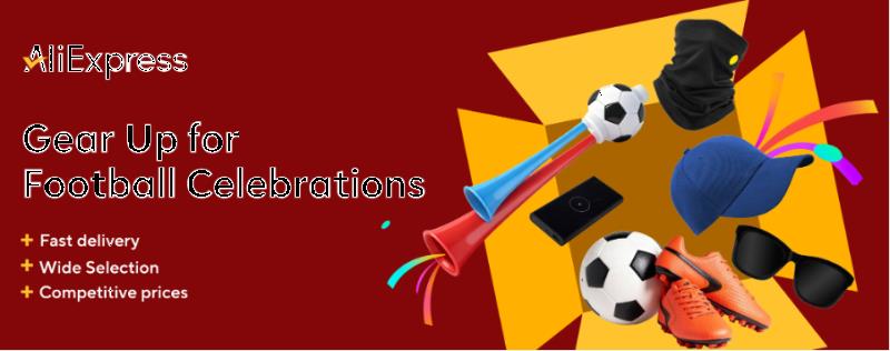 Boost Your Love For The Game With Aliexpress: Shop For Your Match Day Essentials And Celebrate Africa's Biggest Football Event