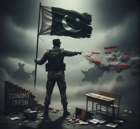 Pakistani Military Projects Blame On Other Nations To Mask Internal Collapse, Says Sindhi Leader