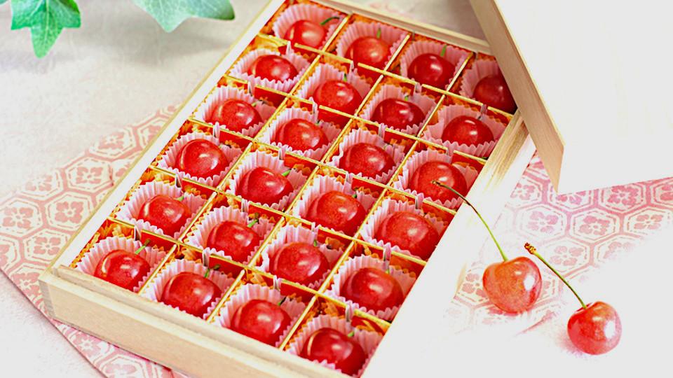 Premium Japanese Cherries Bring USD 11K+ A Box In First Auctions Of 2026