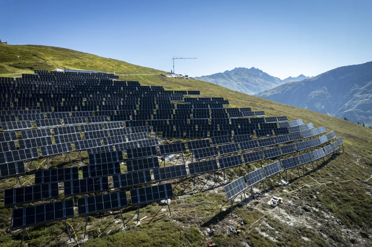 Swiss Alpine Solar Farms Show Promise  And Limits